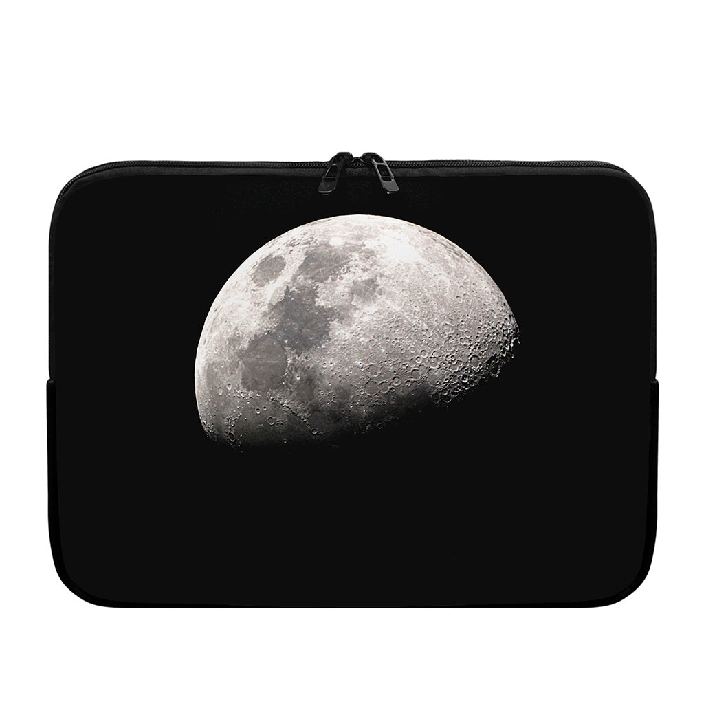 Half Moon Print Laptop Sleeve