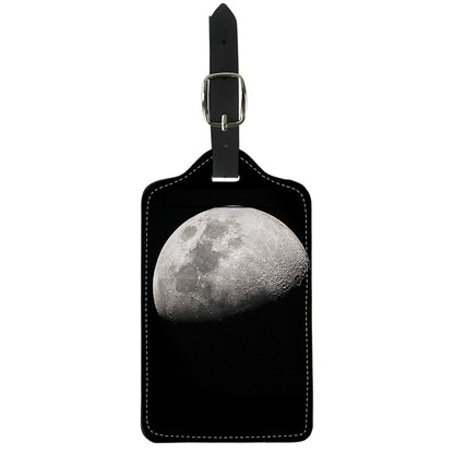Half Moon Print Luggage Tag