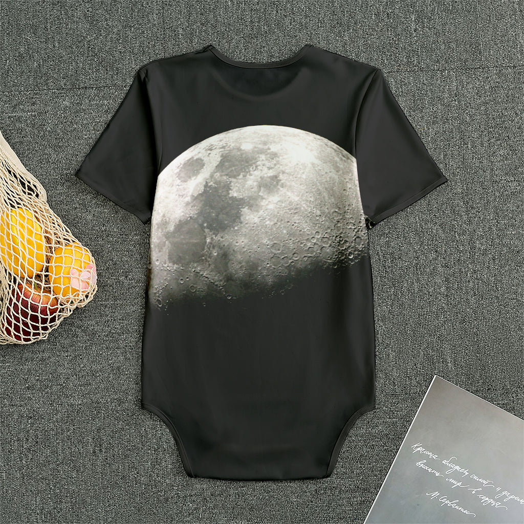 Half Moon Print Men's Bodysuit