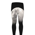 Half Moon Print Men's Leggings