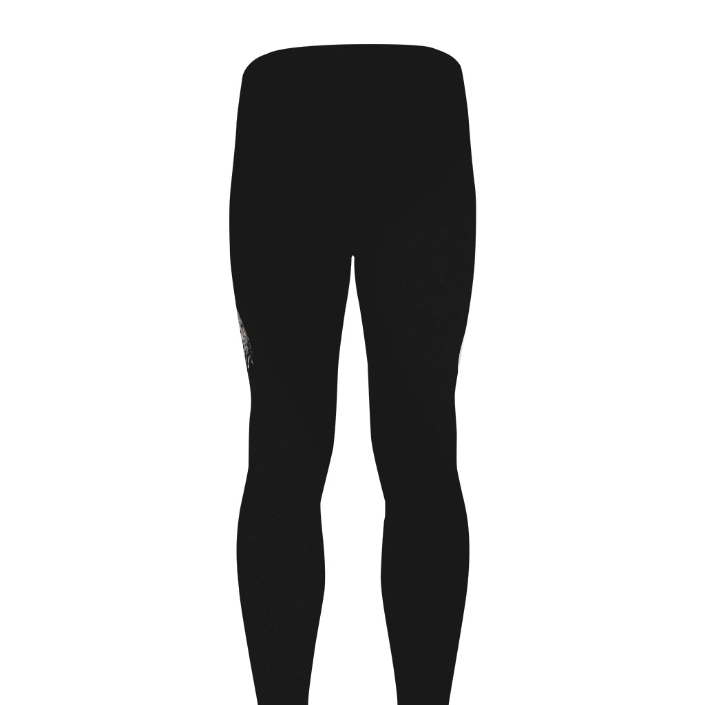 Half Moon Print Men's leggings