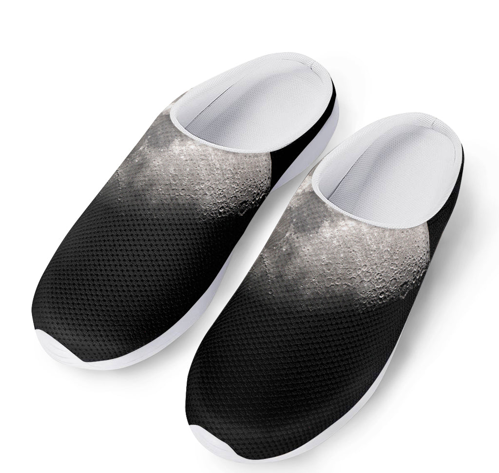 Half Moon Print Mesh Casual Shoes