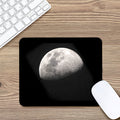 Half Moon Print Mouse Pad