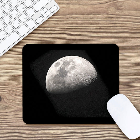 Half Moon Print Mouse Pad