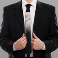 Half Moon Print Necktie