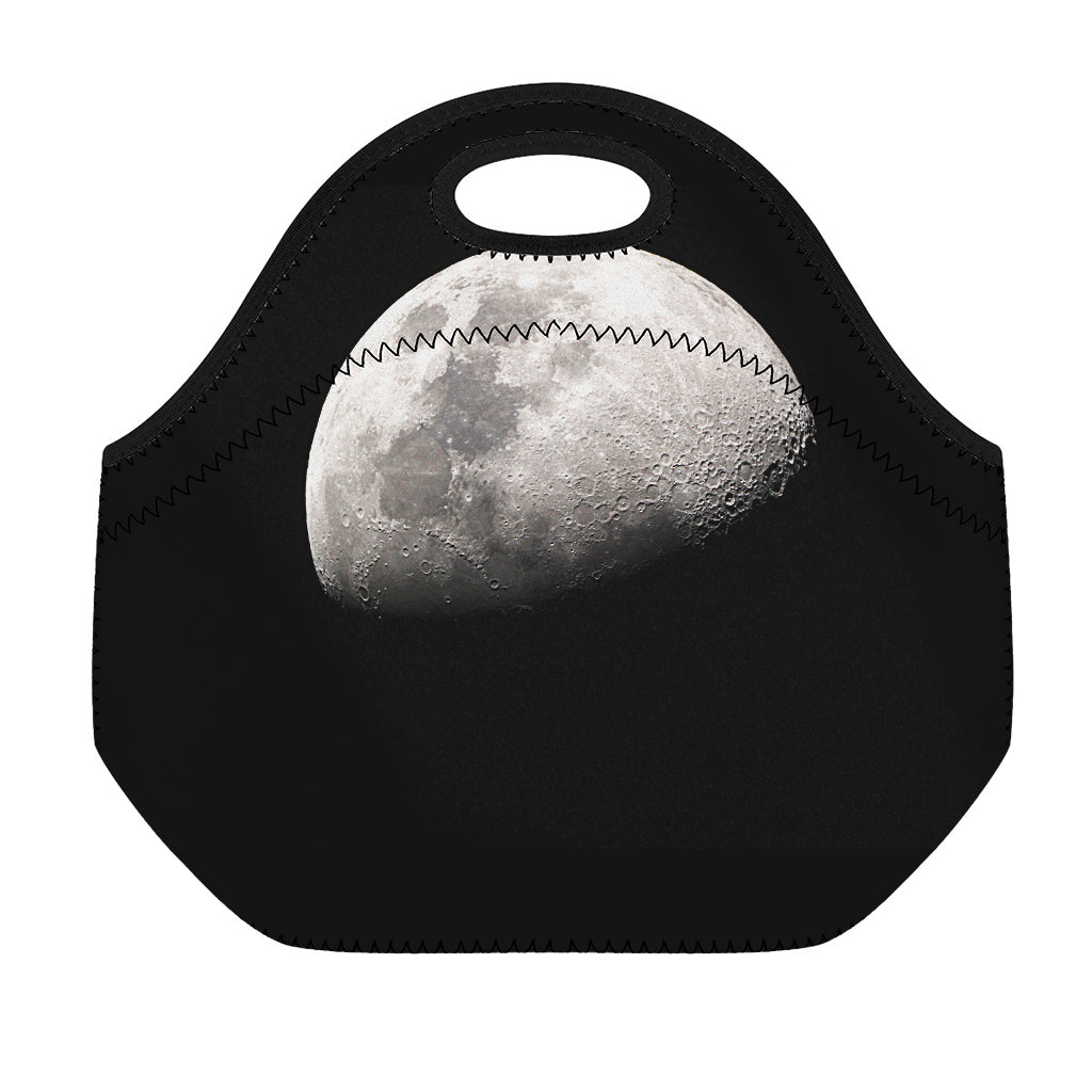 Half Moon Print Neoprene Lunch Bag