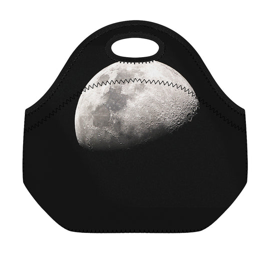 Half Moon Print Neoprene Lunch Bag