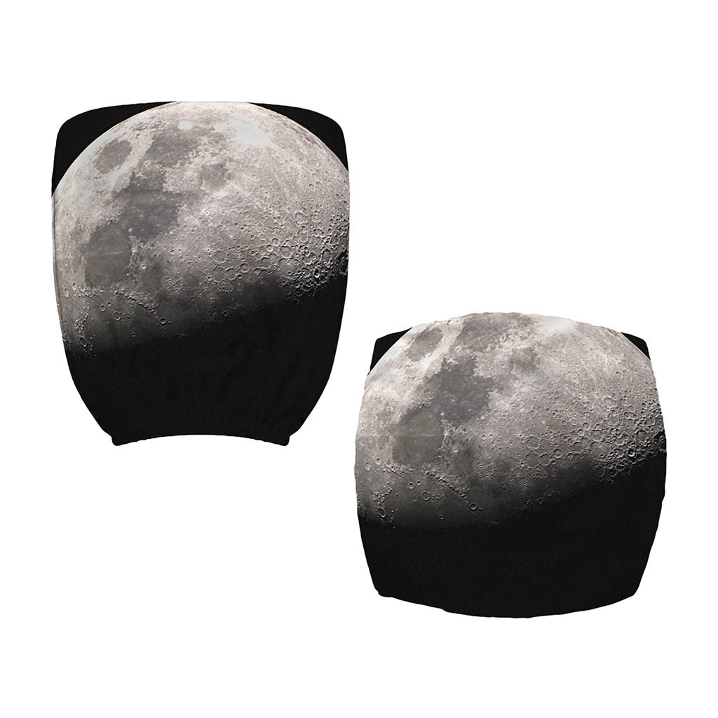 Half Moon Print Office Chair Cover