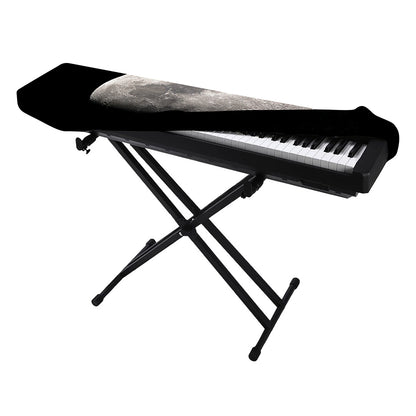 Half Moon Print Piano Keyboard Cover