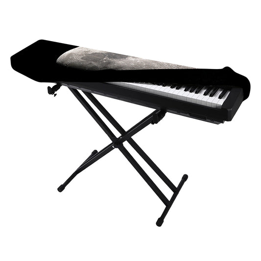 Half Moon Print Piano Keyboard Cover