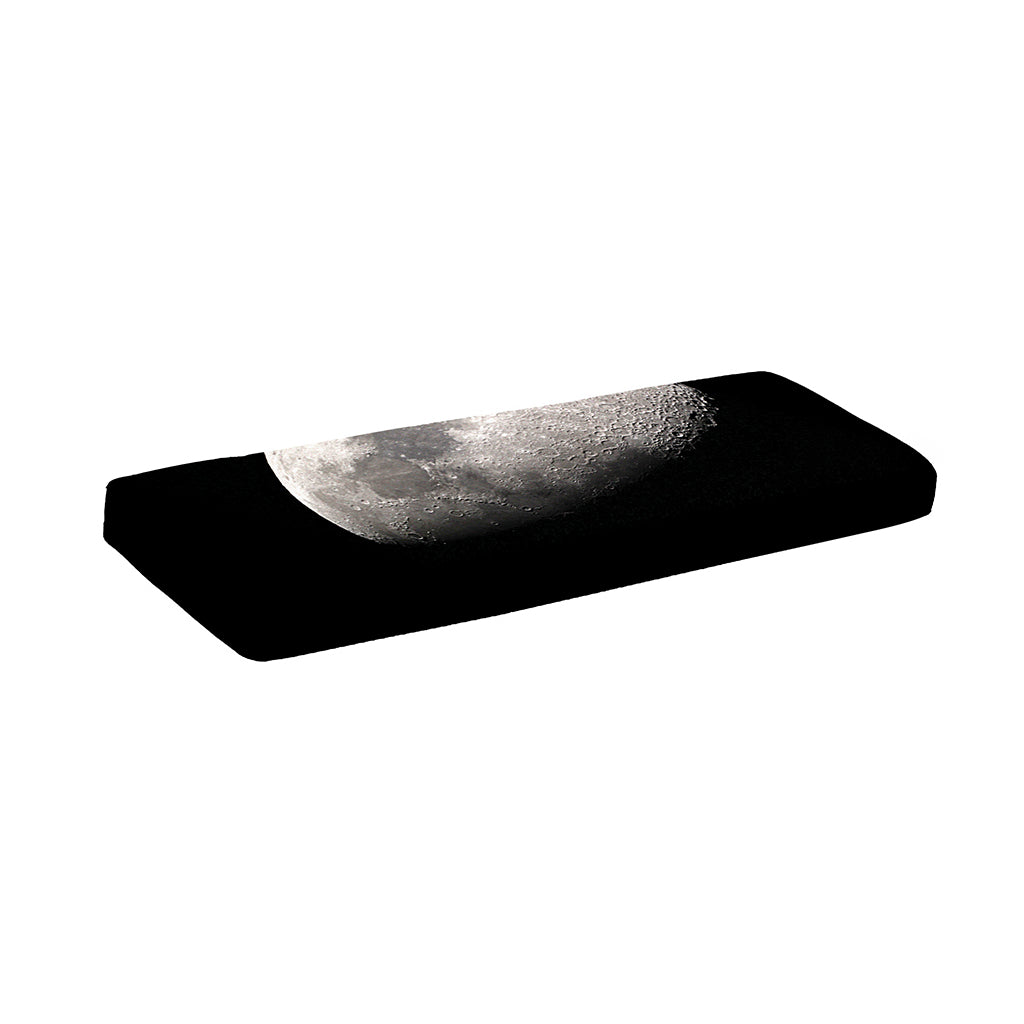 Half Moon Print Piano Keyboard Cover