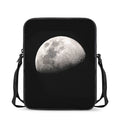 Half Moon Print Rectangular Crossbody Bag