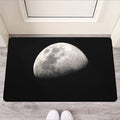 Half Moon Print Rubber Doormat