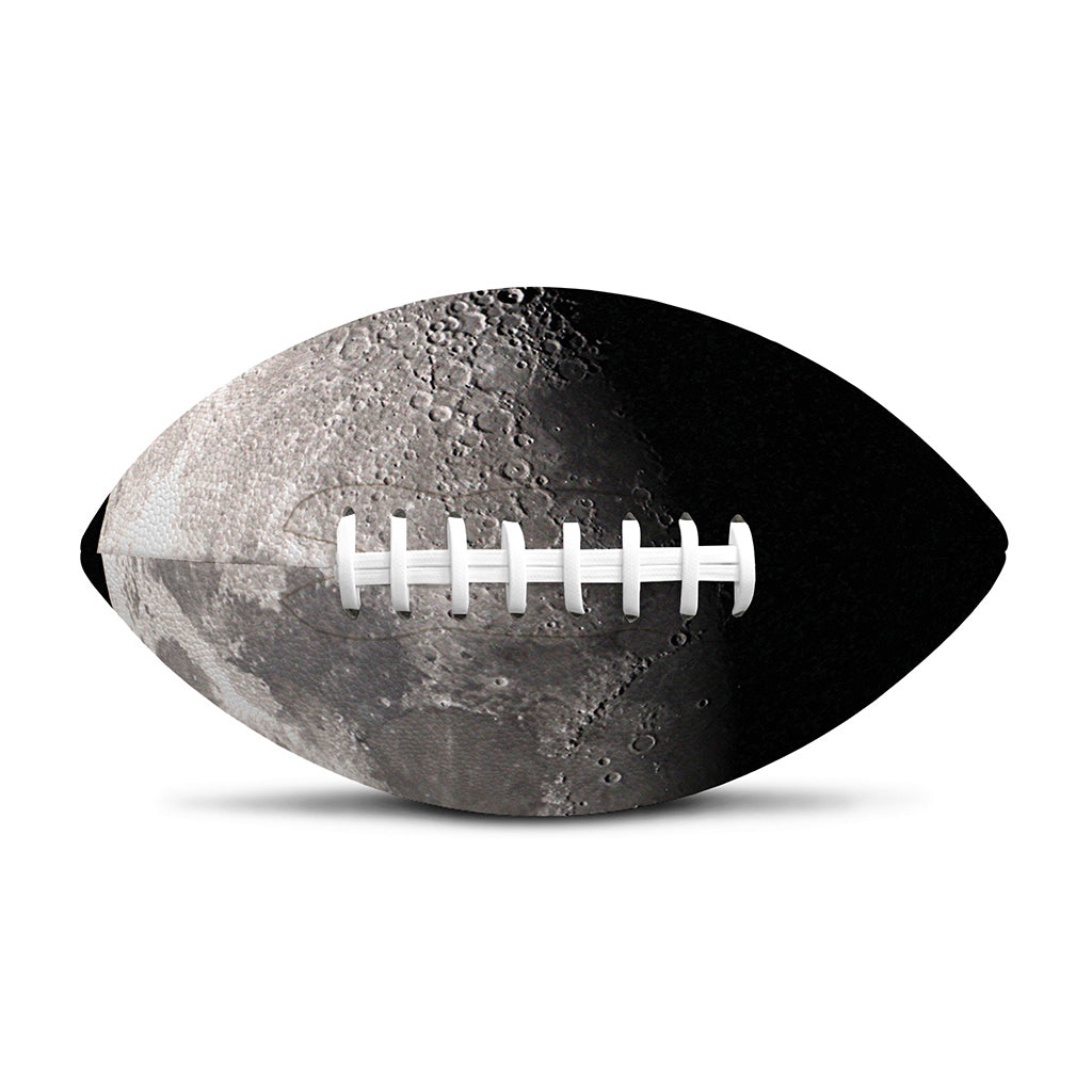 Half Moon Print Rugby Ball