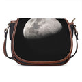 Half Moon Print Saddle Bag