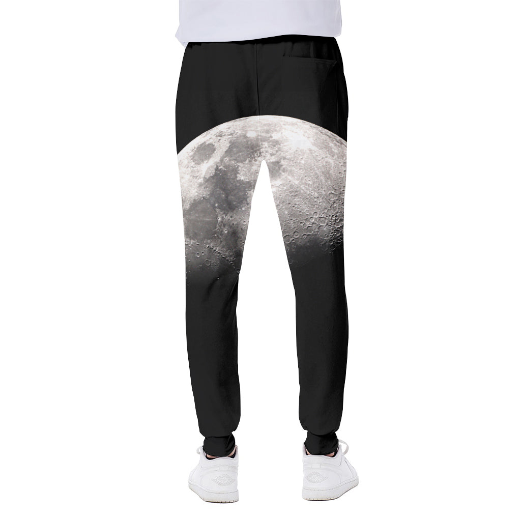 Half Moon Print Scuba Joggers