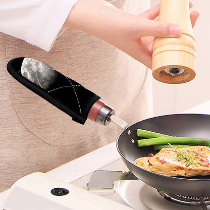 Half Moon Print Skillet Handle Cover
