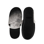 Half Moon Print Slippers