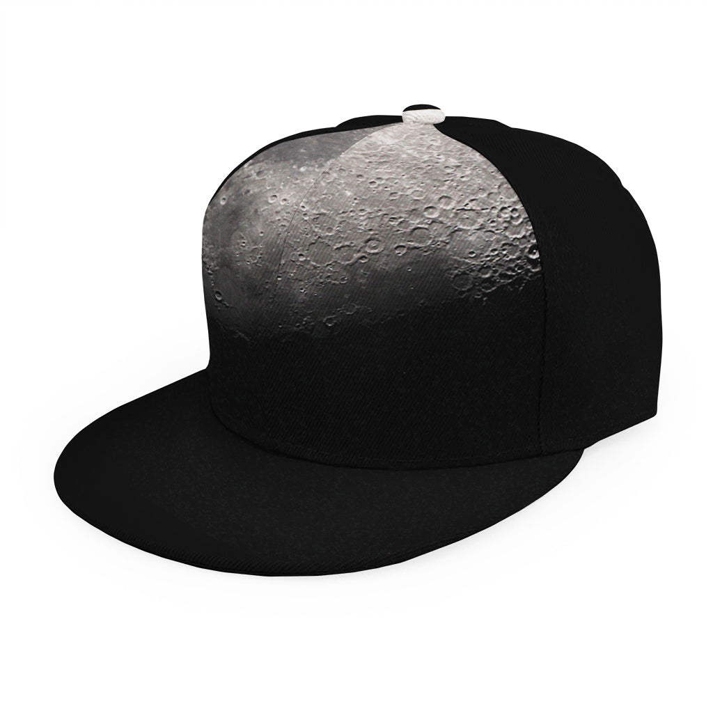 Half Moon Print Snapback Cap