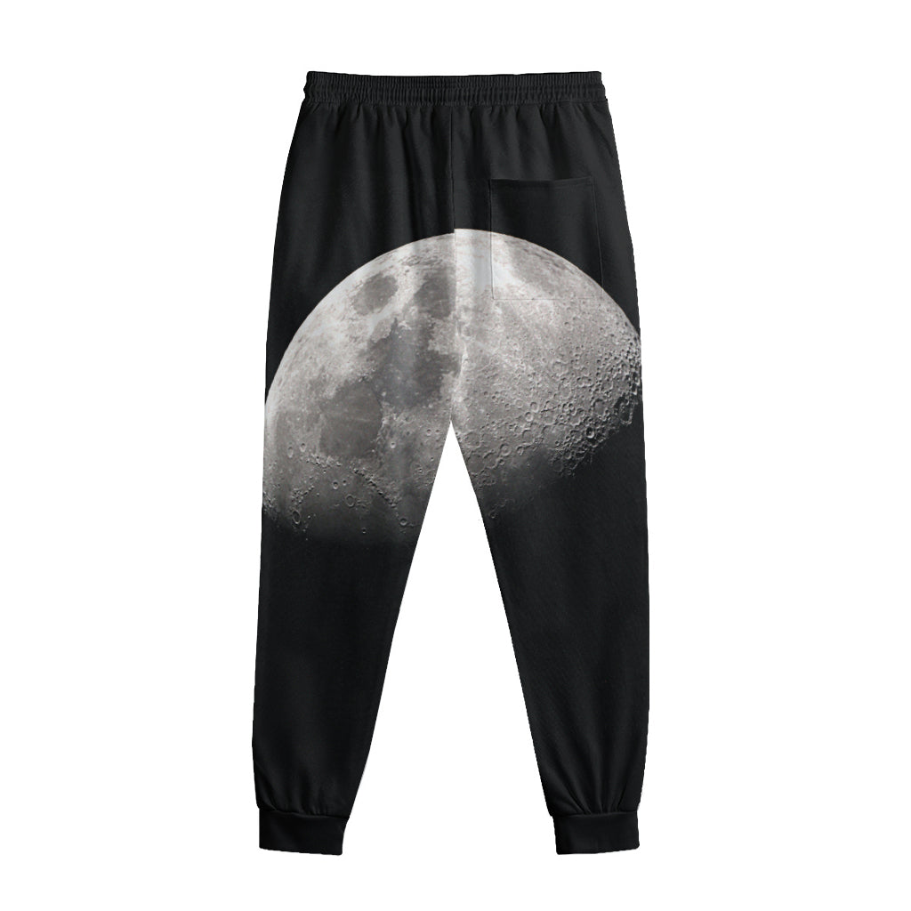 Half Moon Print Sweatpants