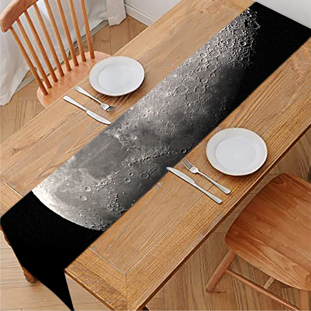 Half Moon Print Table Runner