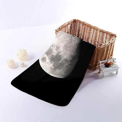 Half Moon Print Towel