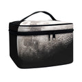 Half Moon Print Travel Makeup Bag