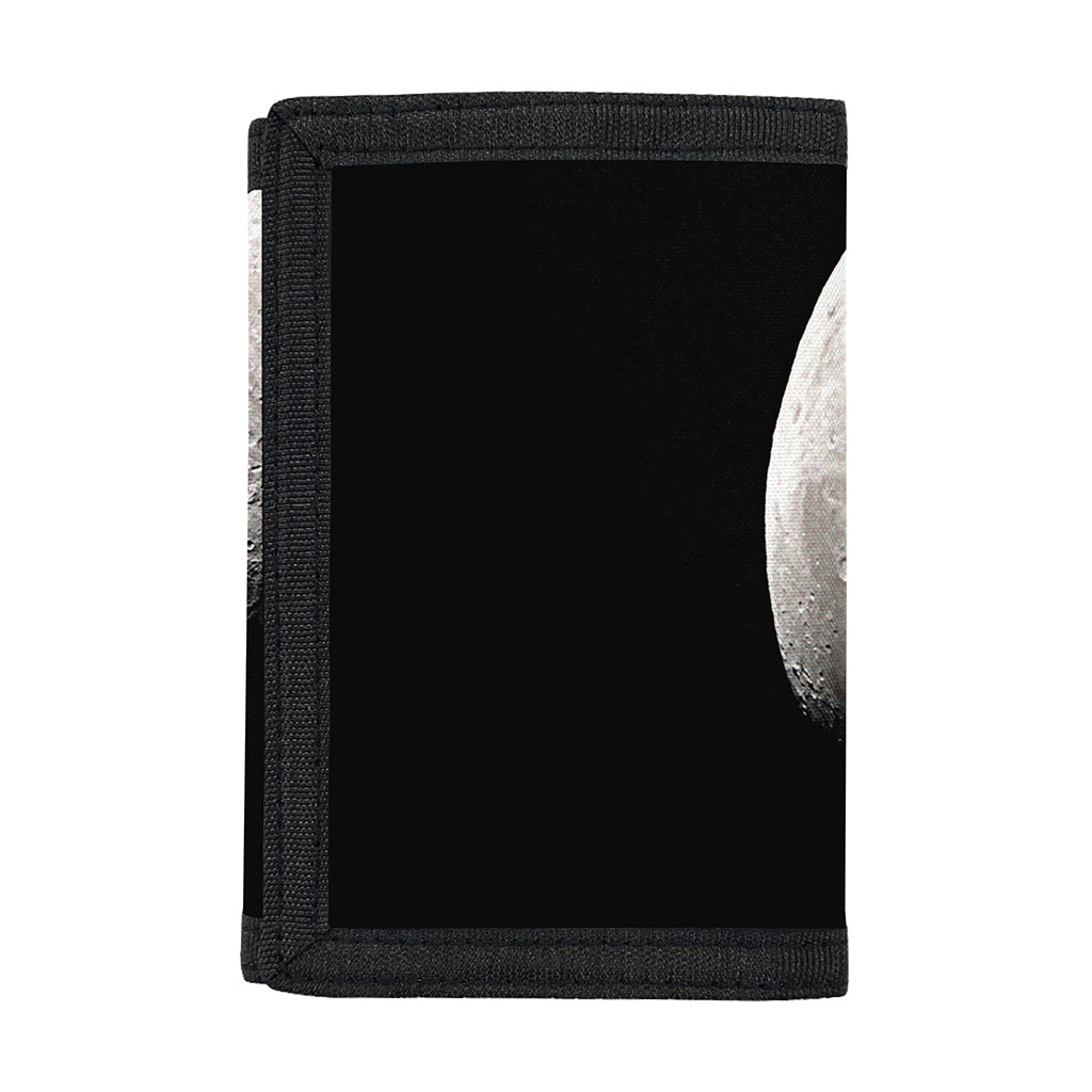 Half Moon Print Trifold Wallet