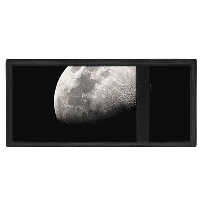 Half Moon Print Trifold Wallet