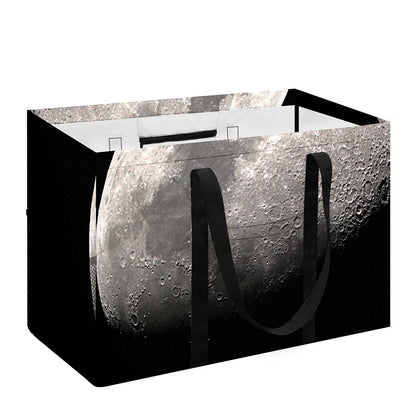 Half Moon Print Utility Tote Bag
