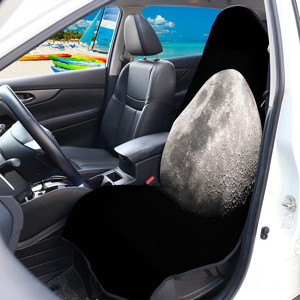 Half Moon Print Waterproof Car Seat Cover