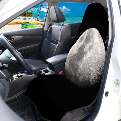 Half Moon Print Waterproof Car Seat Cover