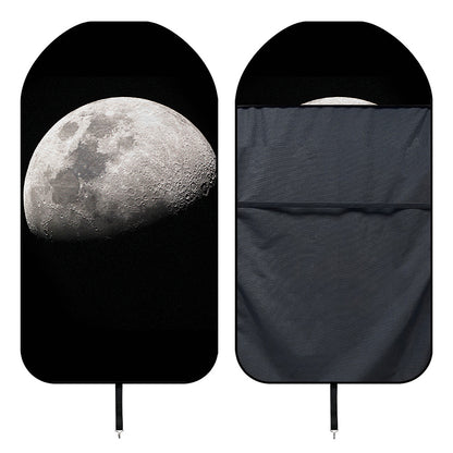 Half Moon Print Waterproof Car Seat Cover