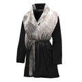 Half Moon Print Women's Bathrobe