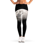 Half Moon Print Women's Leggings