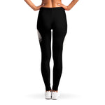 Half Moon Print Women's Leggings