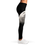 Half Moon Print Women's Leggings