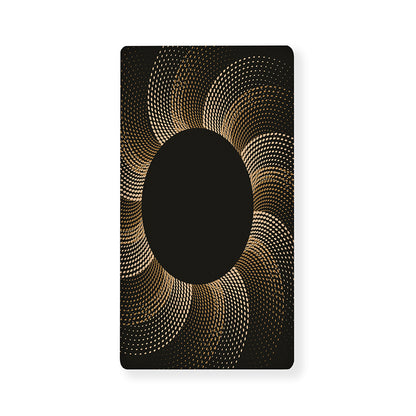 Halftone Dot Sun Print Baby Crib Sheet