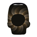 Halftone Dot Sun Print Baby Seat Cover