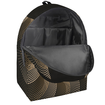 Halftone Dot Sun Print Backpack