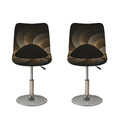 Halftone Dot Sun Print Bar Stool Covers
