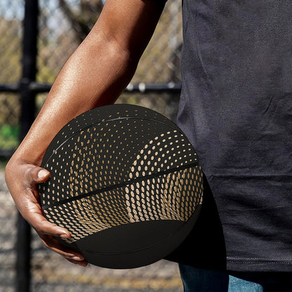 Halftone Dot Sun Print Basketball