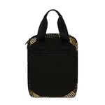 Halftone Dot Sun Print Bible Tote Bag