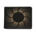 Halftone Dot Sun Print Bifold Wallet