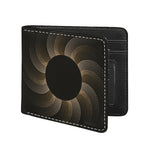 Halftone Dot Sun Print Bifold Wallet