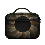 Halftone Dot Sun Print Briefcase Bible Bag
