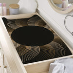 Halftone Dot Sun Print Changing Pad Cover