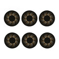 Halftone Dot Sun Print Coaster Set