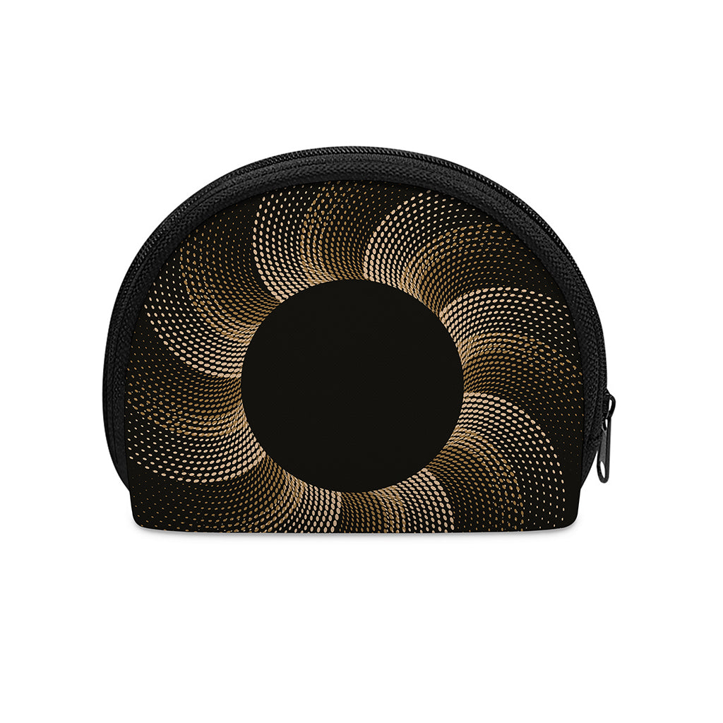 Halftone Dot Sun Print Coin Purse