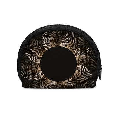 Halftone Dot Sun Print Coin Purse